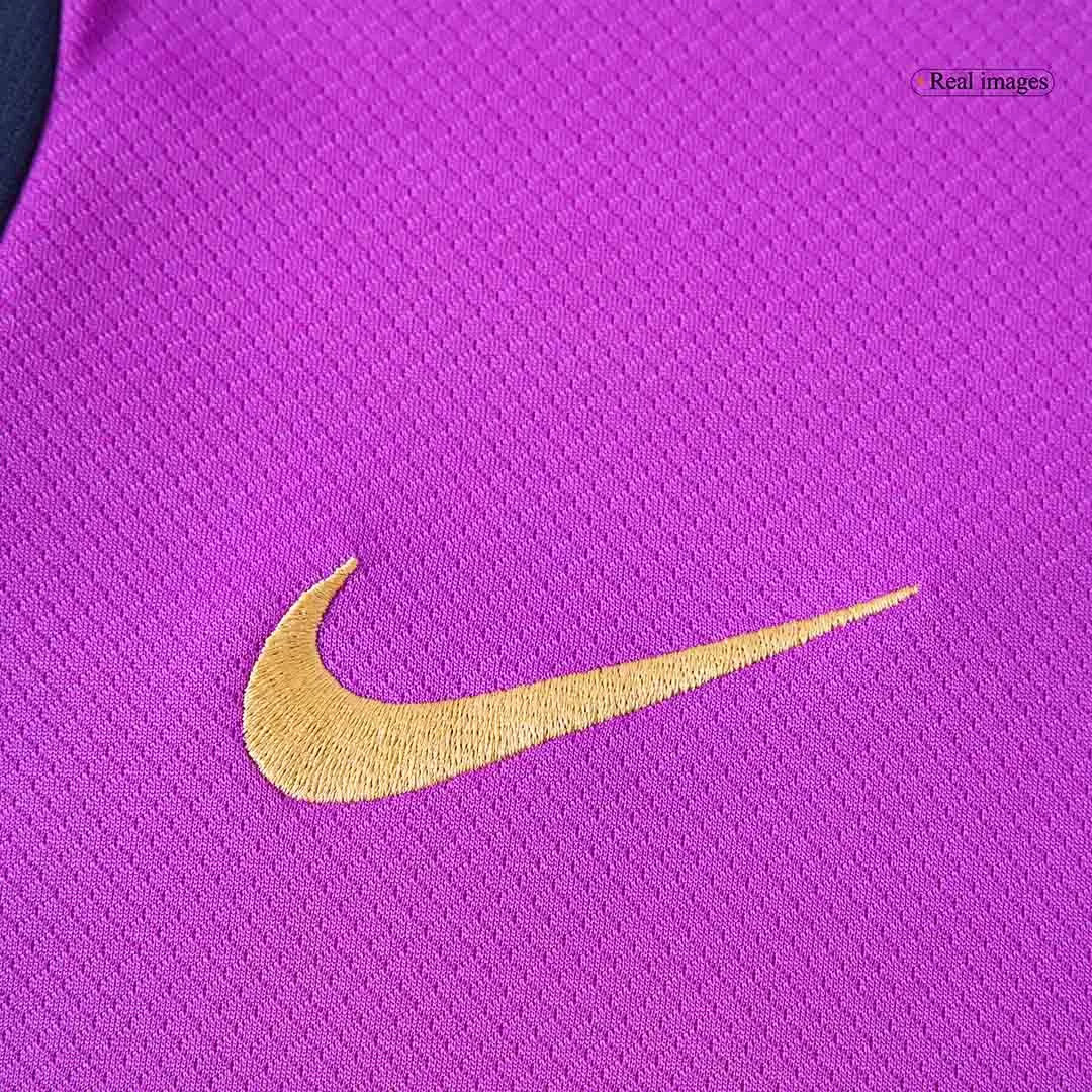 Barcelona Pre-Match Soccer Jersey 2025/26 Purple - Image 9