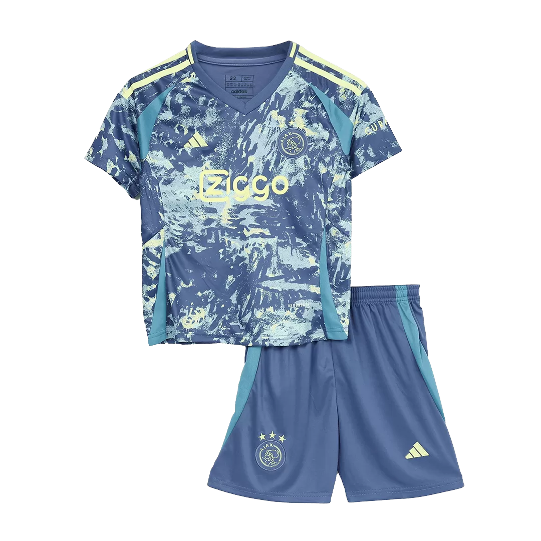 Ajax Away Kids Soccer Jerseys Kit - Image 3