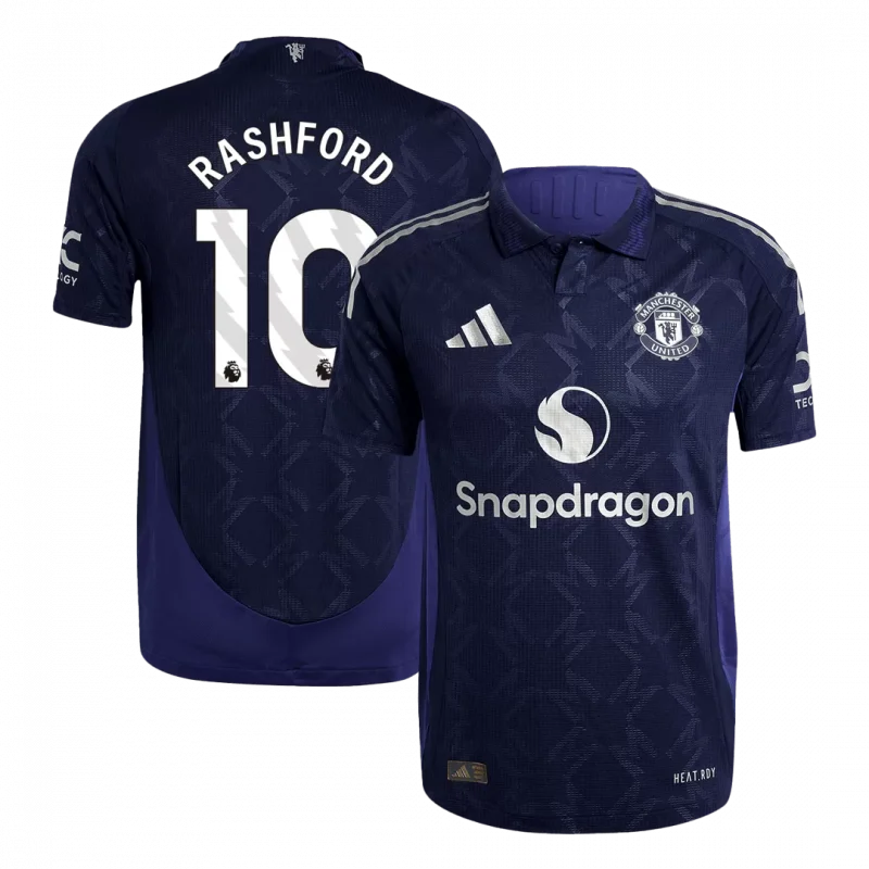 RASHFORD #10 Manchester United Away Authentic Soccer Jersey
