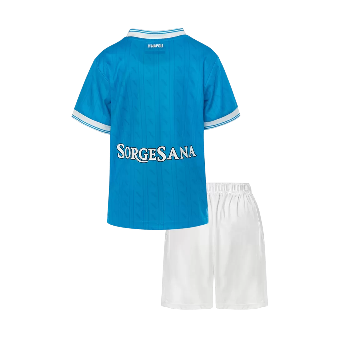 Napoli Home Kids Soccer Jerseys Kit 2025/26 - Image 2