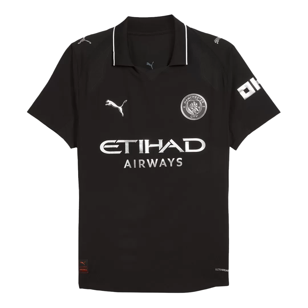 Manchester City Away Authentic Soccer Jersey 2025/26 - Image 4