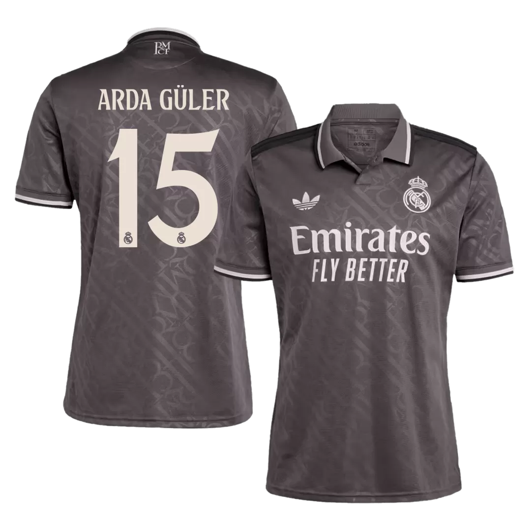 ARDA GÜLER #15 Real Madrid Third Away Soccer Jersey