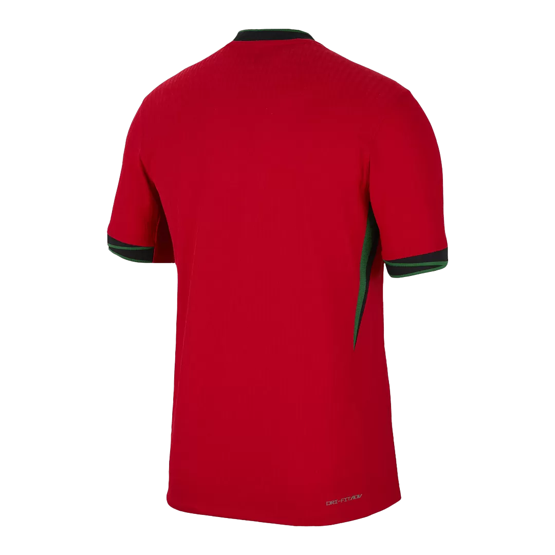 Portugal Home Authentic Soccer Jersey EURO - Image 2