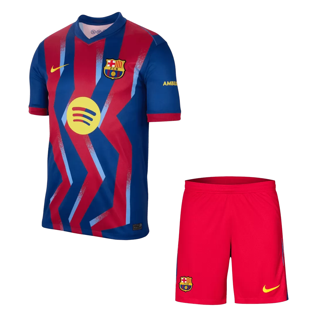 Barcelona Fourth Away Jerseys Kit 2025/26