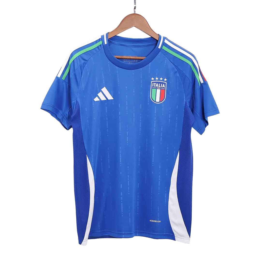 Italy Home Soccer Jersey EURO - Image 3