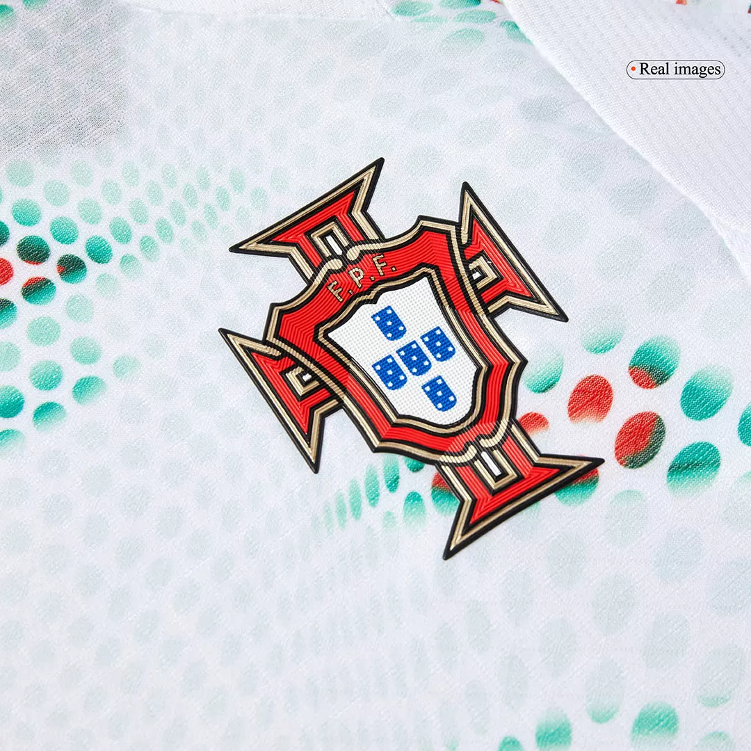 RONALDO #7 Portugal Away Authentic Soccer Jersey 2025 - Image 8
