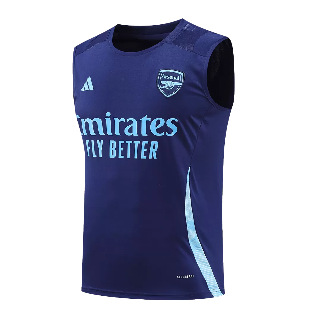 Arsenal Pre-Match Sleeveless Top Navy - Image 2