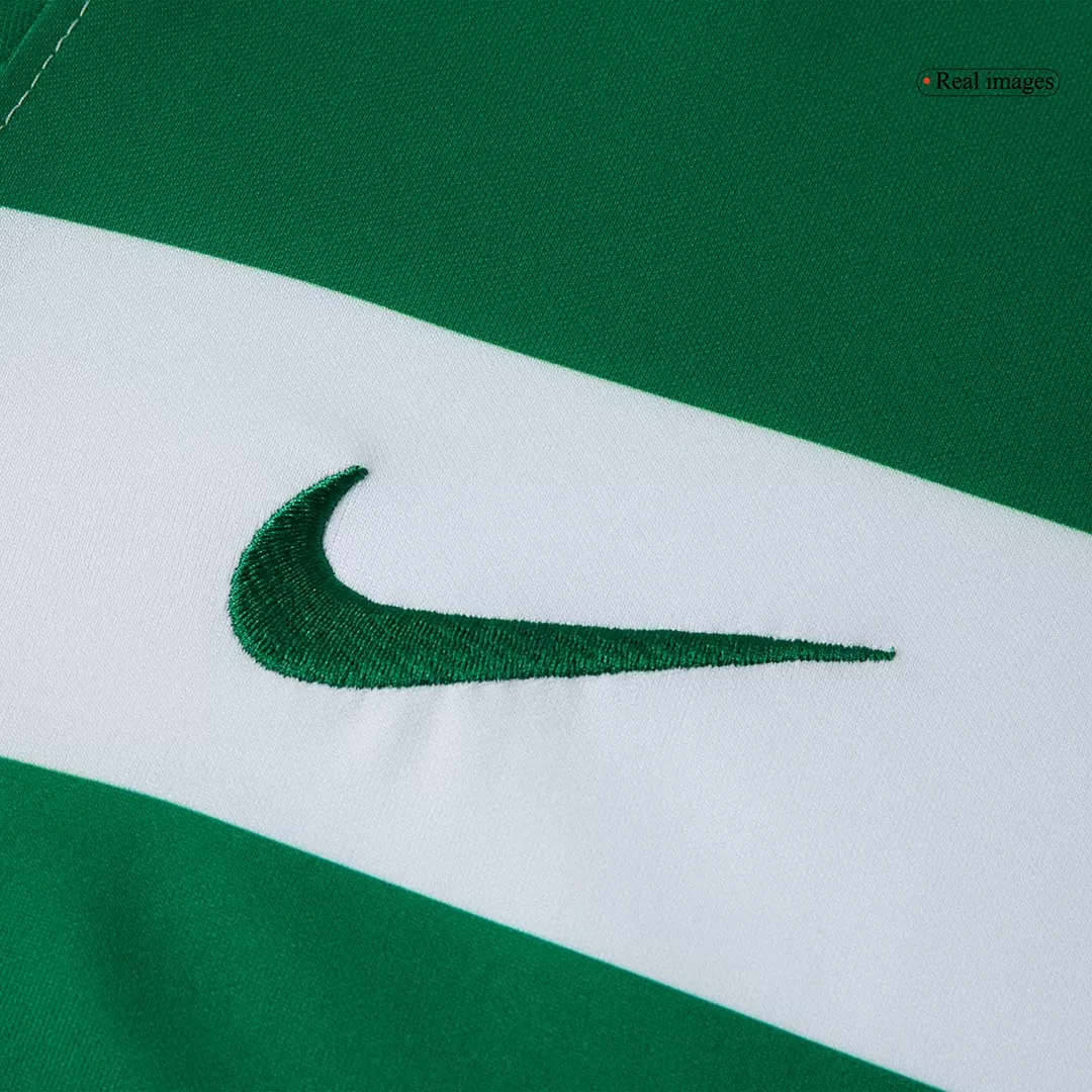 Sporting CP 2025/26 Home Soccer Jersey – Fans Version (Green & White) - Image 9
