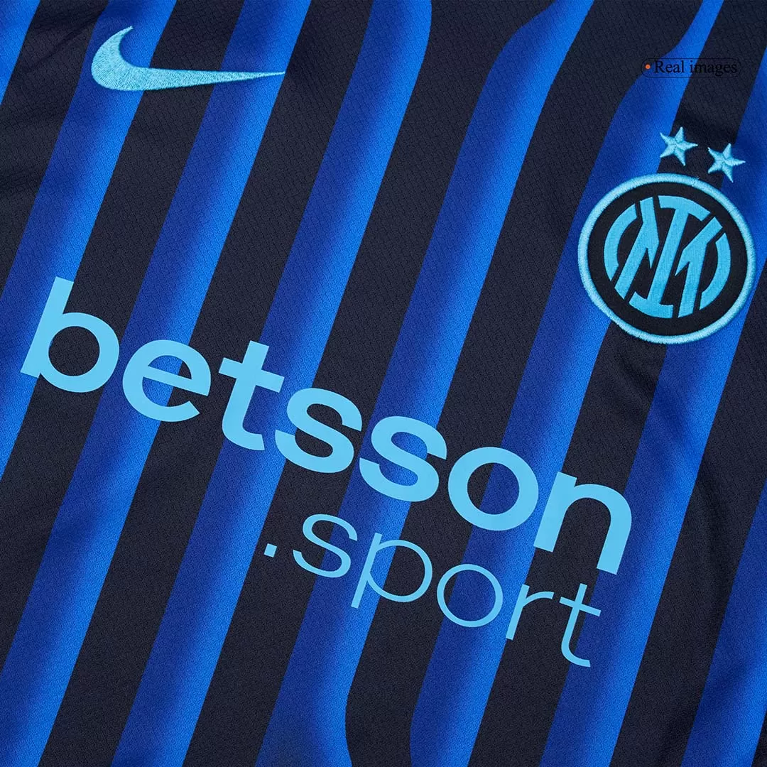 DUMFRIES #2 Inter Milan Home Soccer Jersey 2025/26 - Image 10