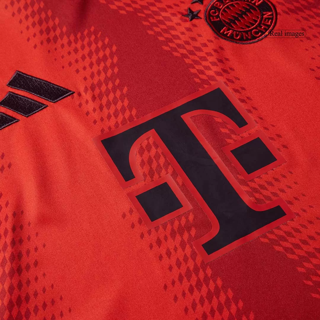 Bayern Munich Home Long Sleeve Soccer Jersey - Image 10