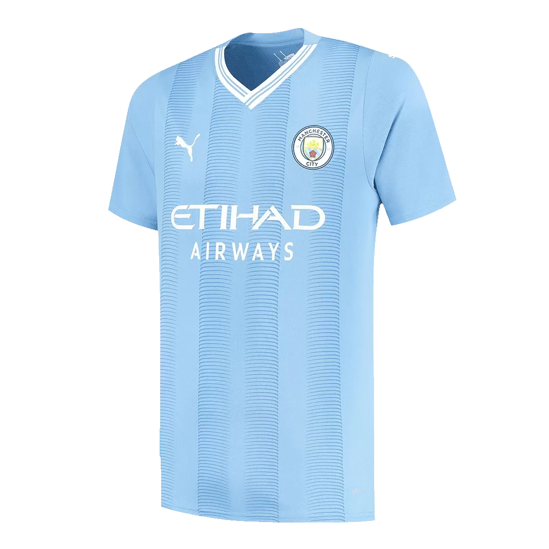 HAALAND #9 Manchester City Home Jersey 2023/24 - UCL - Image 2