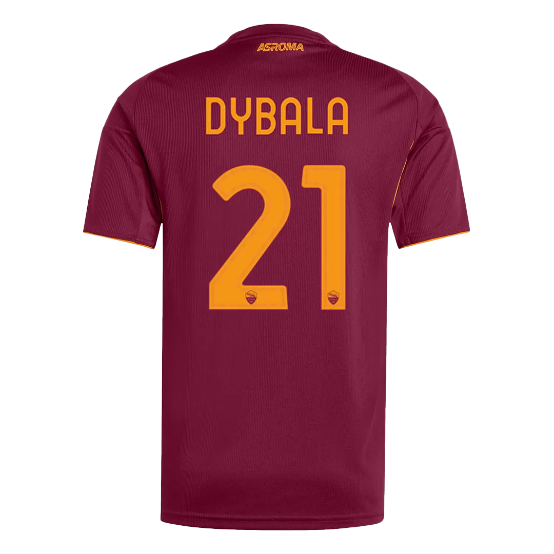 DYBALA #21 Roma Home Soccer Jersey 2025/26 - Image 3