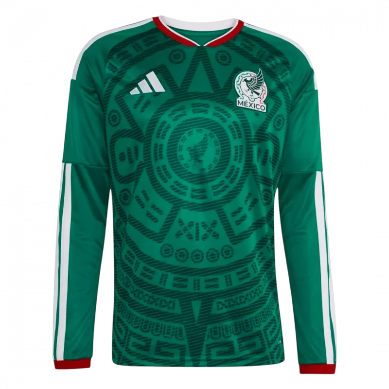 Mexico Home Long Sleeve Jersey World Cup 2026