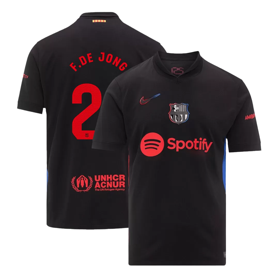 F.DE JONG #21 Barcelona Away Soccer Jersey
