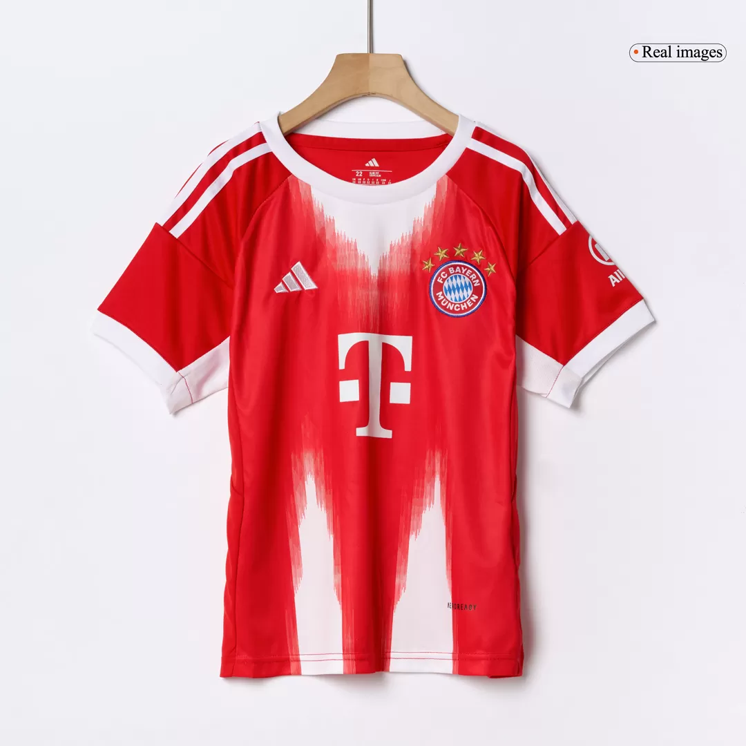 Bayern Munich Home Kids Soccer Jerseys Kit 2025/26 - Image 4