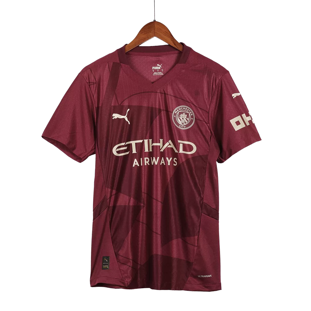 Manchester City Third Away Authentic Soccer Jersey - Image 5