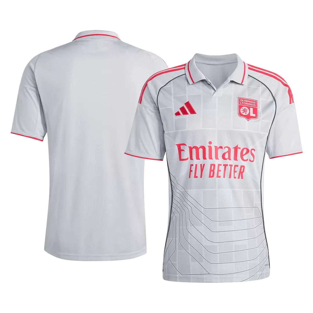 Olympique Lyonnais Third Away Soccer Jersey 2025/26 - Image 3