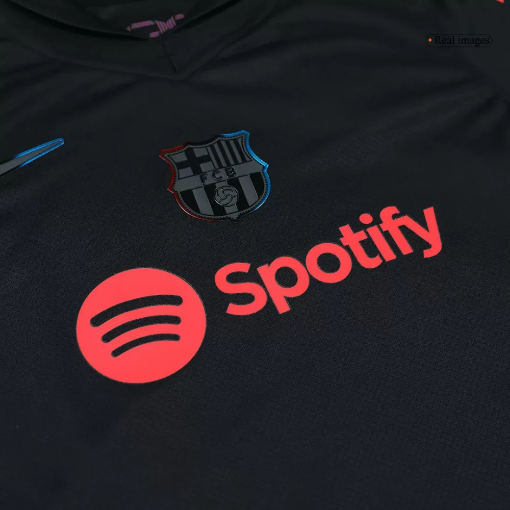 Barcelona Away Kids Soccer Jerseys Kit - Image 10