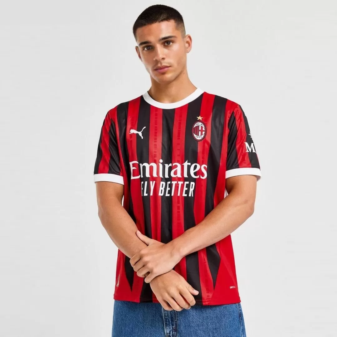 AC Milan Home Soccer Jersey - Image 3