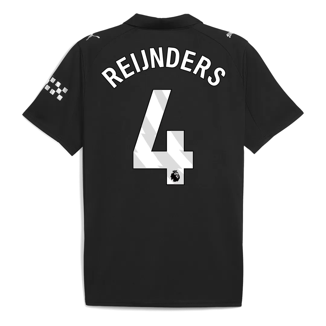 REIJNDERS #4 Manchester City Away Soccer Jersey 2025/26 - Image 3