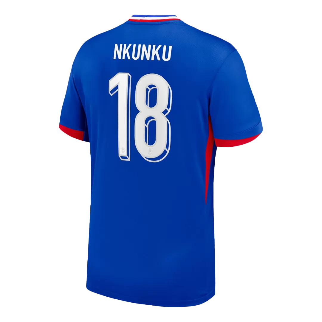 NKUNKU #18 France Home Soccer Jersey - Image 3