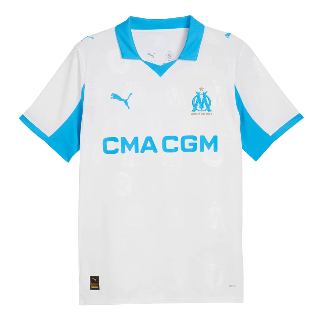 Marseille Home Soccer Jersey 2025/26 - Image 4