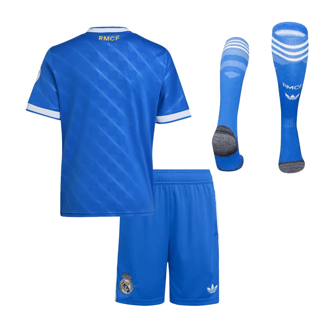 Real Madrid Third Away Kids Soccer Jerseys Full Kit 2025/26 - Image 2