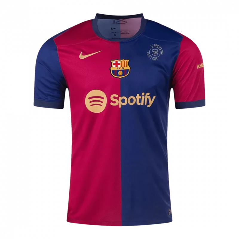 Barcelona Home Soccer Jersey - 125th Anniversary