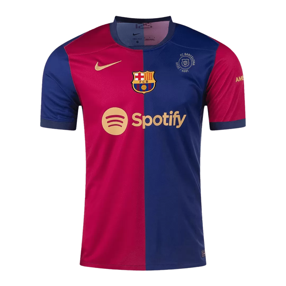 Barcelona Home Soccer Jersey - 125th Anniversary
