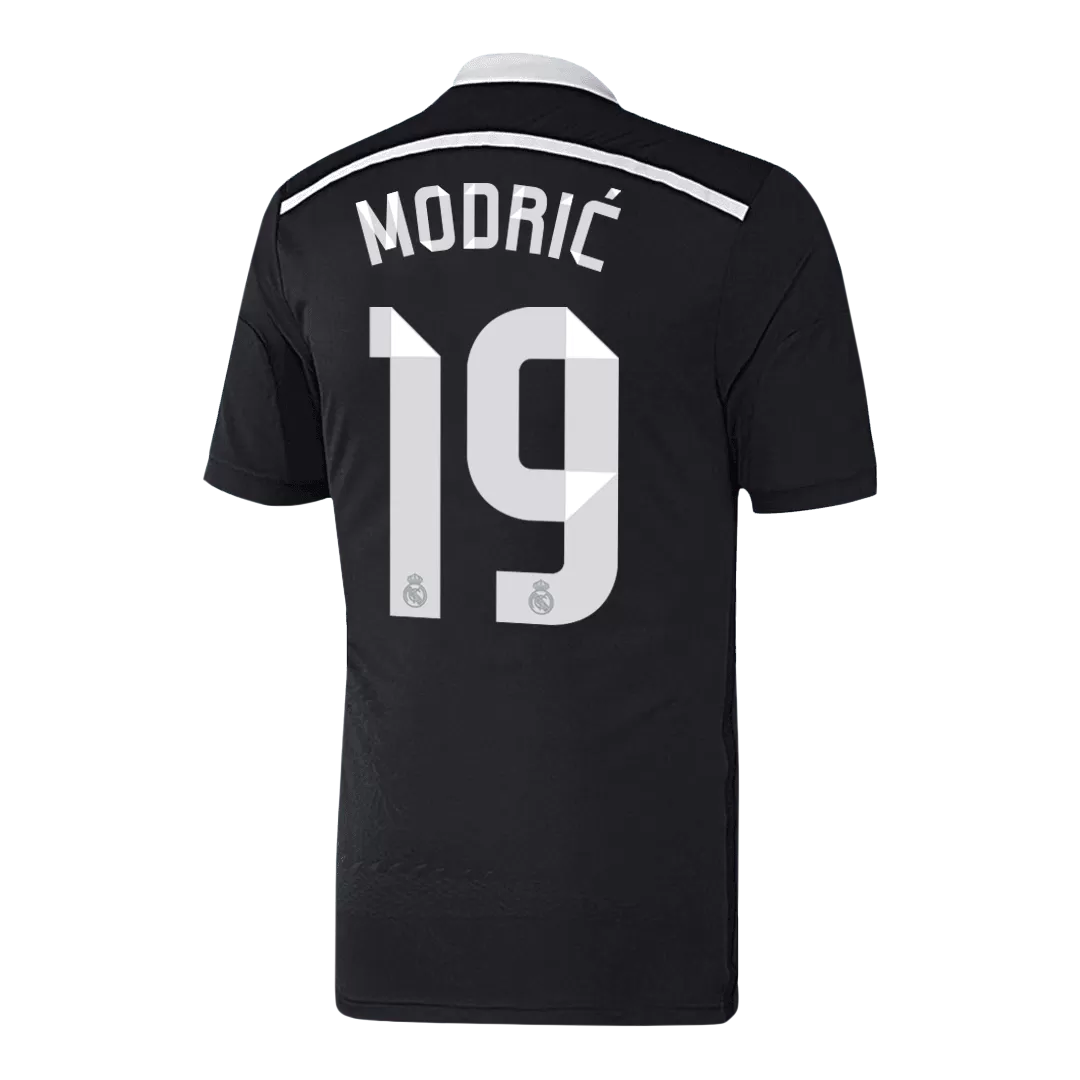 Vintage Soccer Jersey MODRIĆ #19 Real Madrid Third Away 2014/15