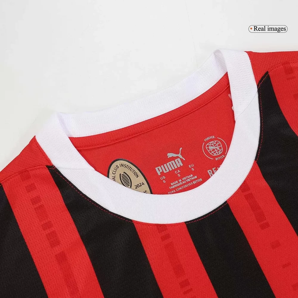 GIMENEZ #7 AC Milan Home Soccer Jersey - Image 4