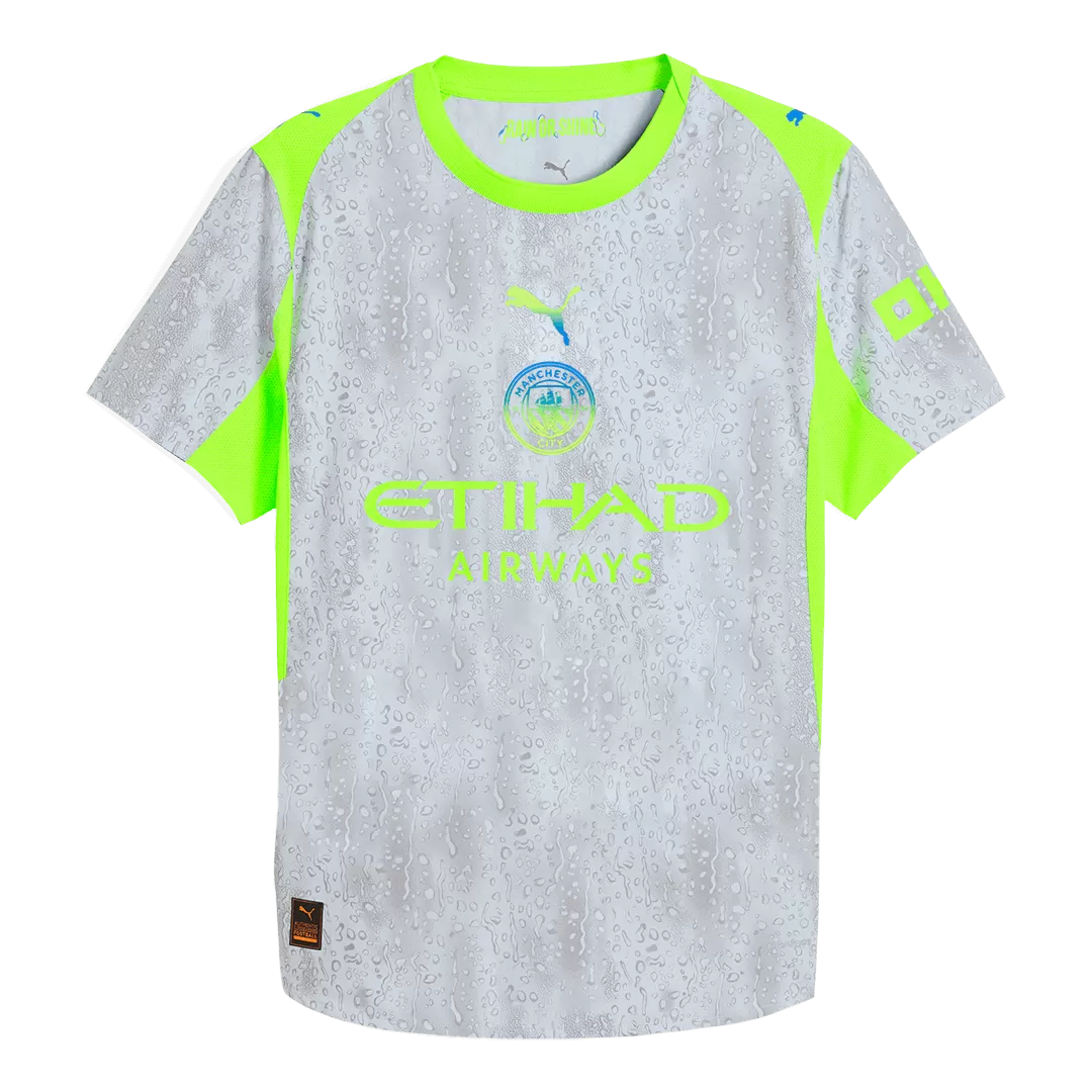 Manchester City Third Away Authentic Soccer Jersey 2025/26 - Image 4