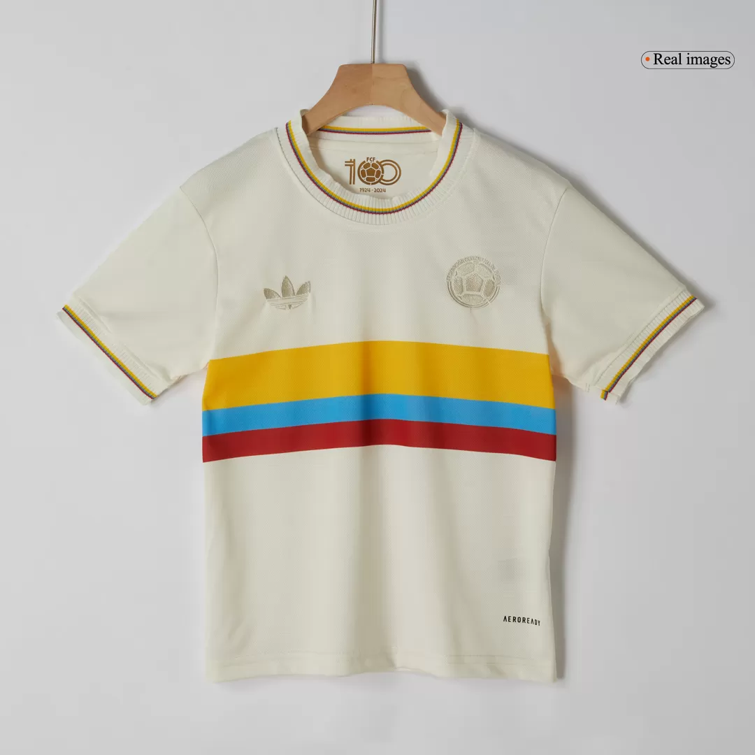 Colombia Kids Soccer Jerseys Kit - 100th Anniversary - Image 4