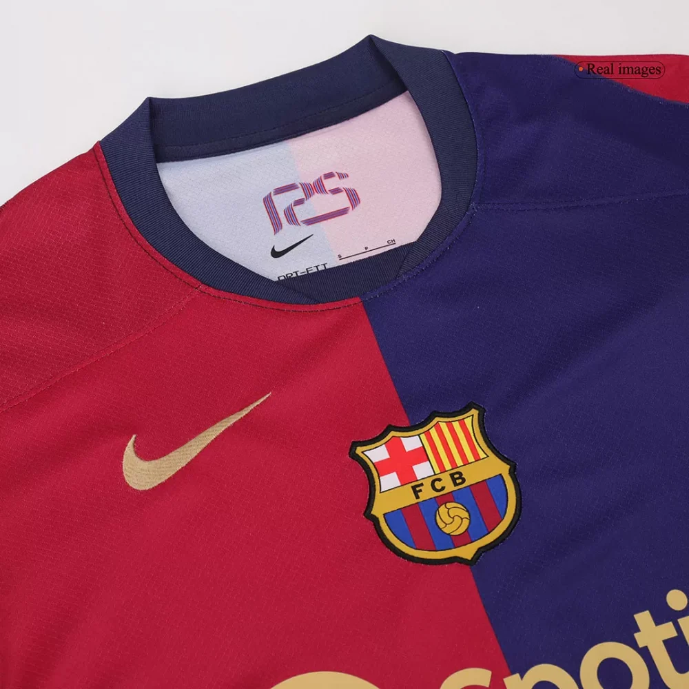Barcelona Home Soccer Jersey - Image 11
