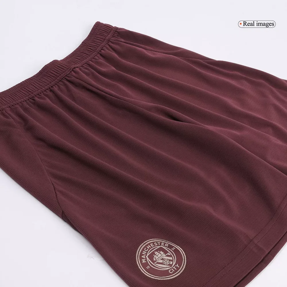 Manchester City Third Away Soccer Shorts - Image 9