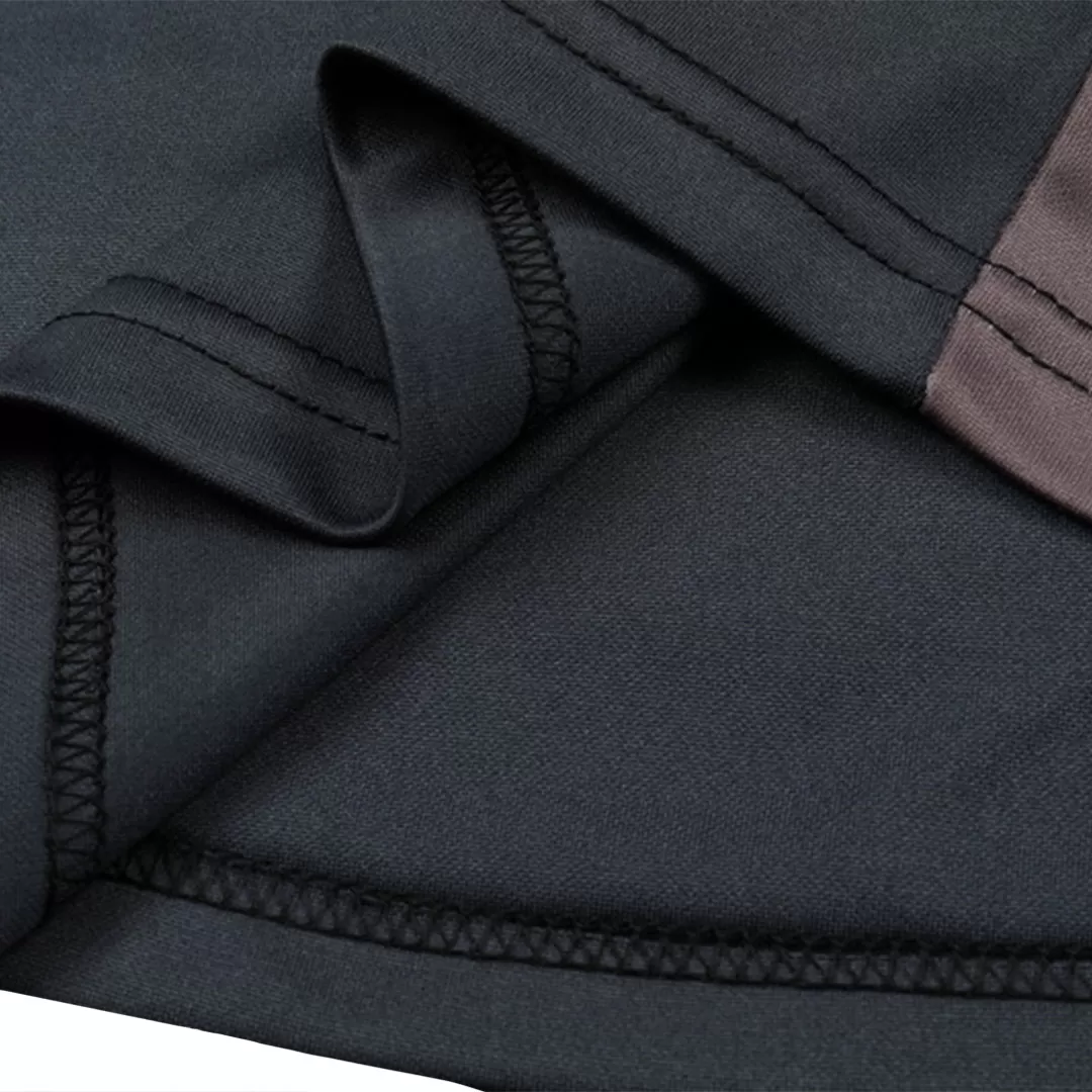 Real Madrid 1/4 Zip Tracksuit Gray - Image 10