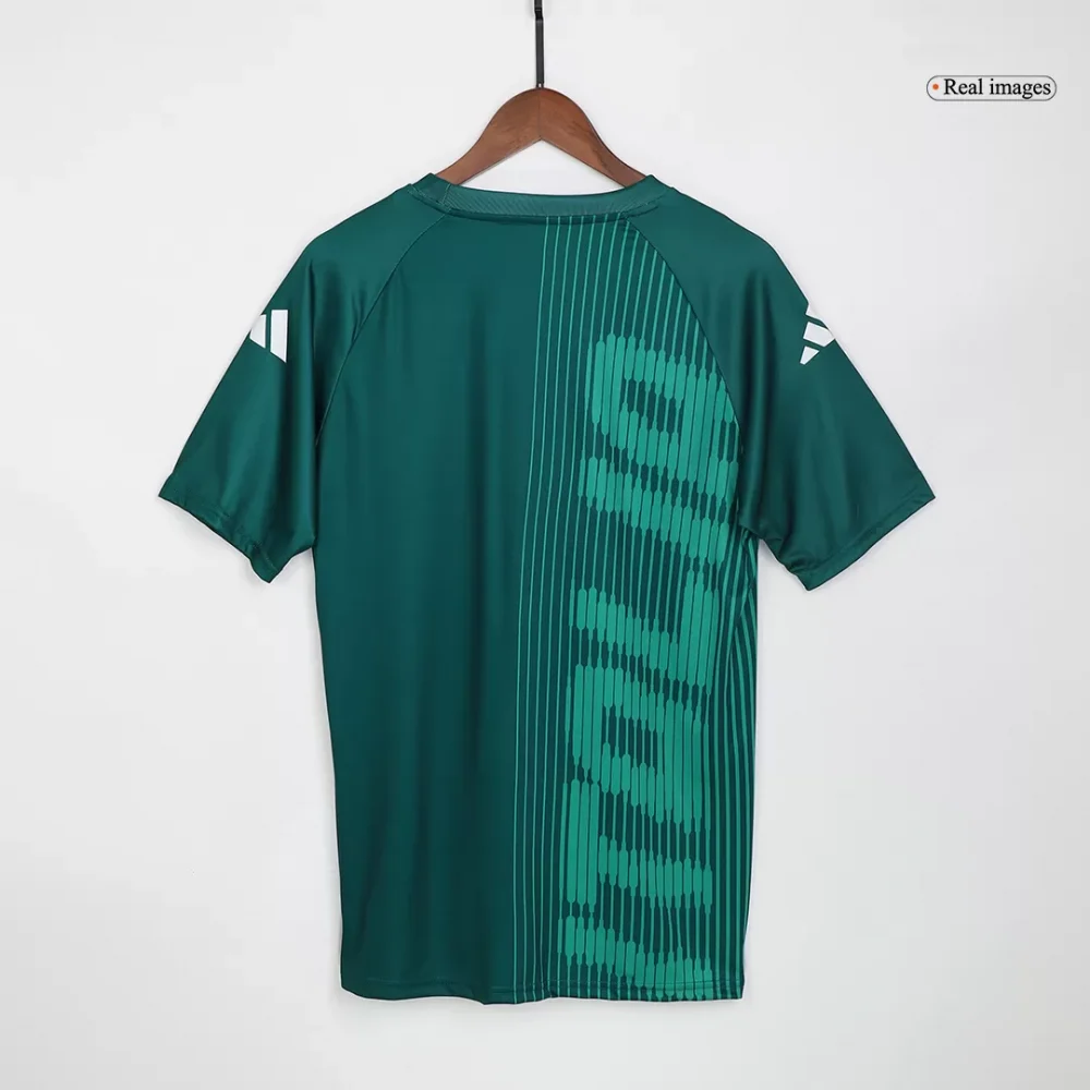 Italy Pre-Match Soccer Jersey EURO Green - Image 6