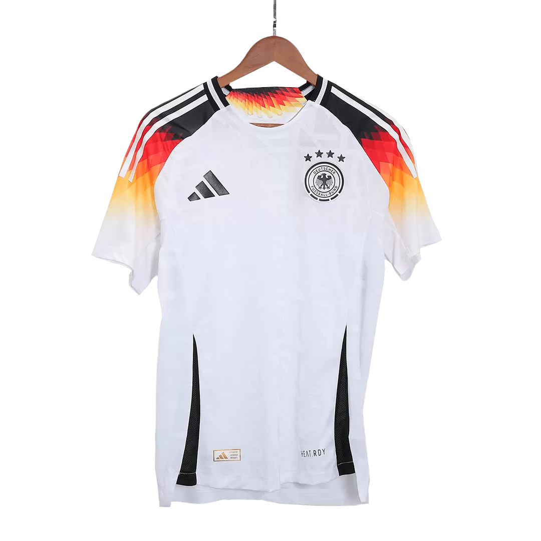 Germany Home Authentic Soccer Jersey EURO - Image 3