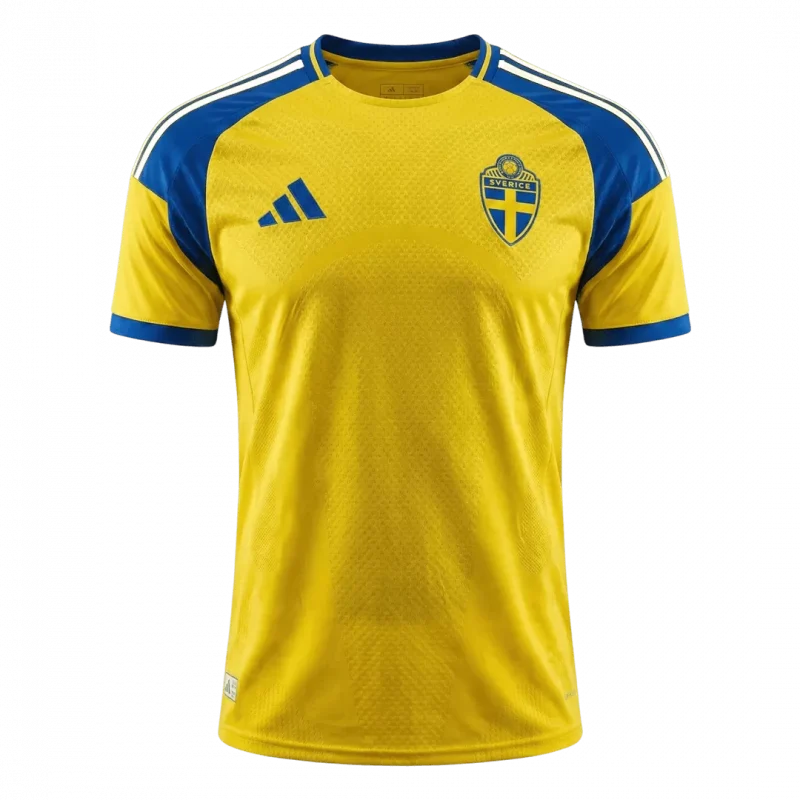 Sweden Home Player Version Jersey World Cup 2026