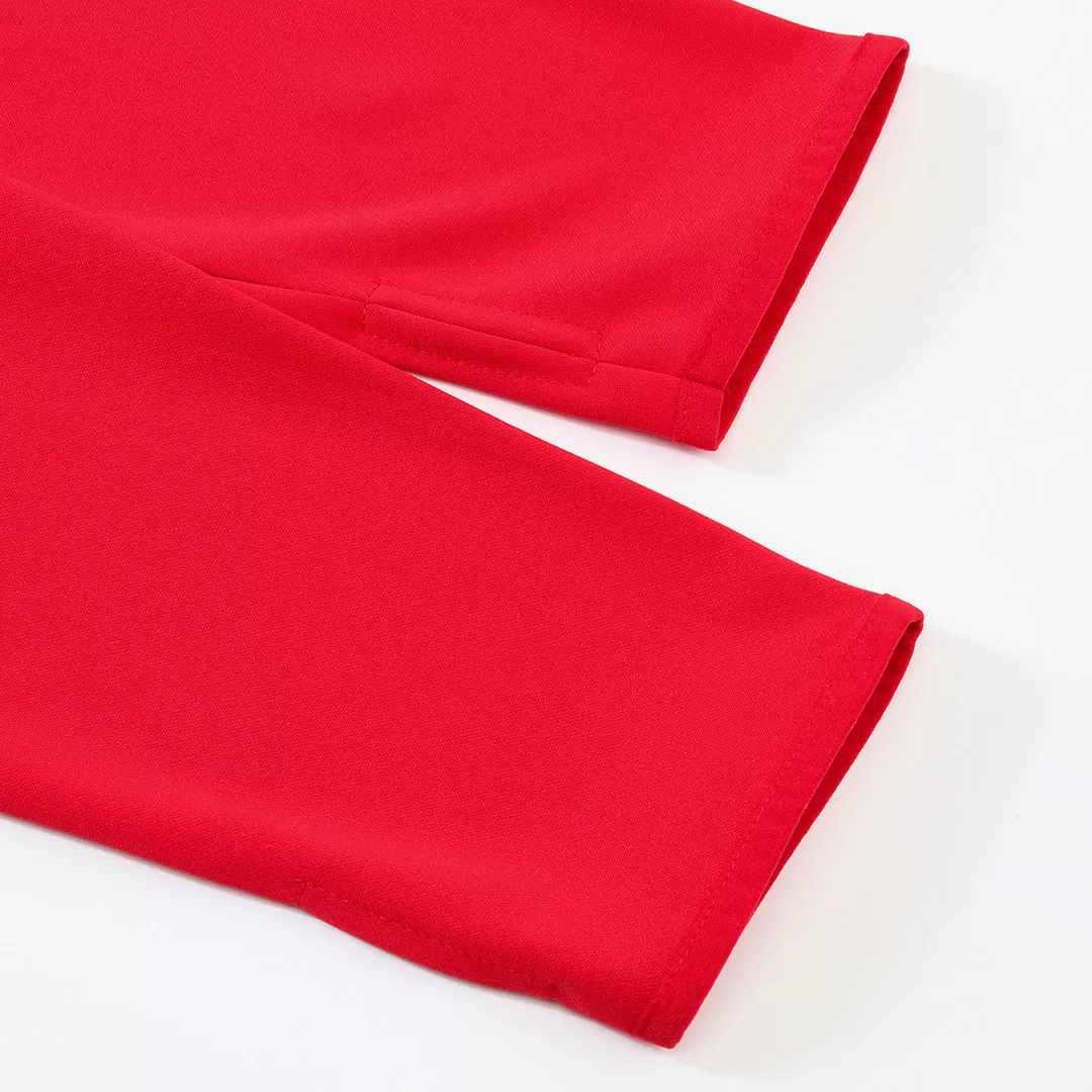 Arsenal 1/4 Zip Tracksuit 2025/26 Red - Image 6