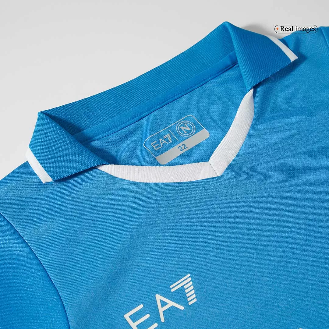Napoli Home Kids Soccer Jerseys Kit - Image 8