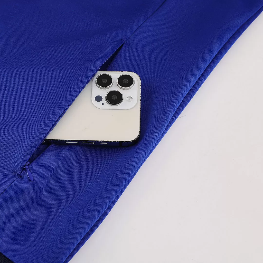 Olympique Lyonnais Track Jacket 2025/26 - Blue - Image 8