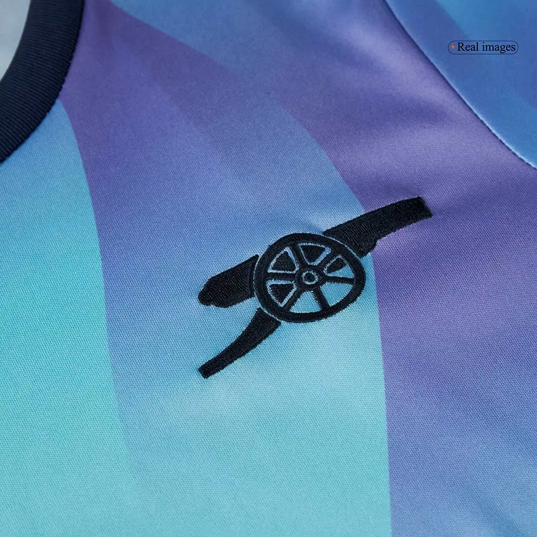 Arsenal Third Away Kids Soccer Jerseys Full Kit - Image 9