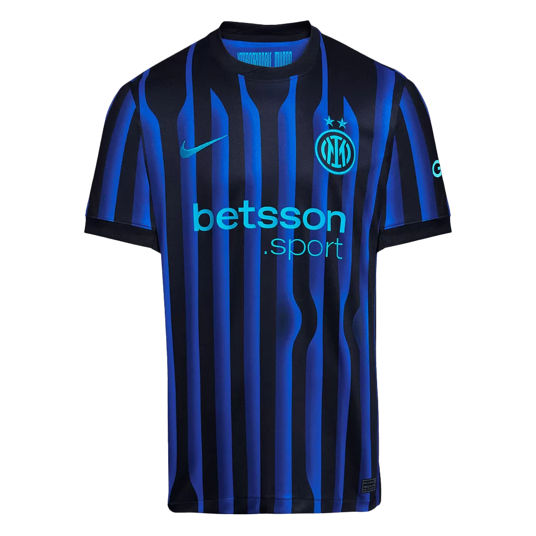 DUMFRIES #2 Inter Milan Home Soccer Jersey 2025/26 - Image 4