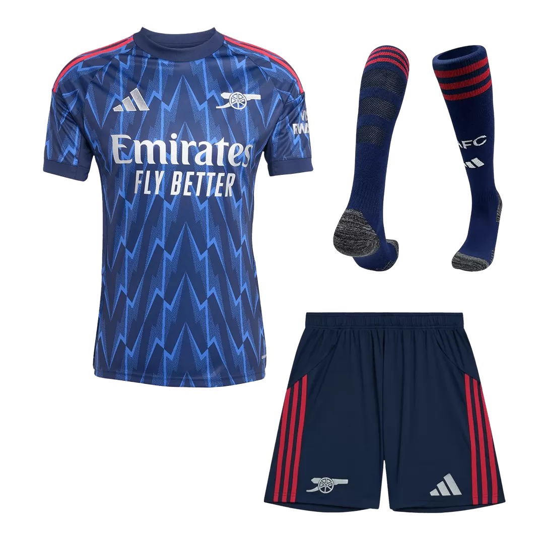 Arsenal Away Jerseys Full Kit 2025/26