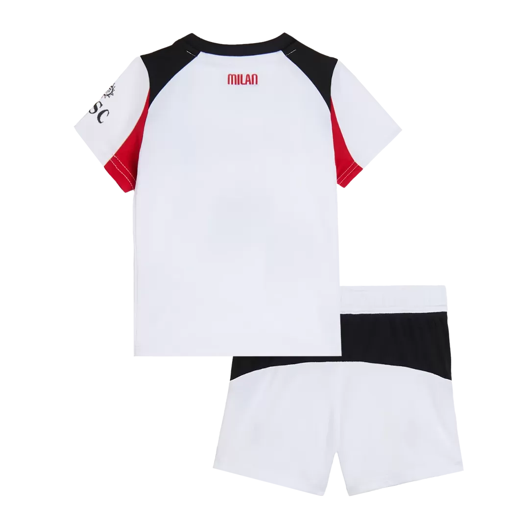 AC Milan Away Kids Soccer Jerseys Kit 2025/26 - Image 2