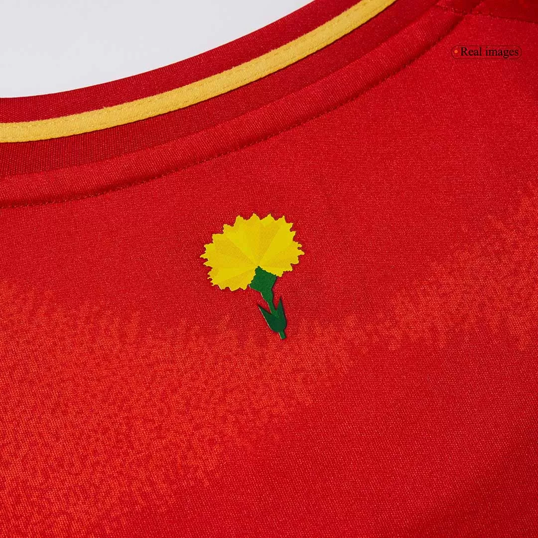 Spain Home Soccer Jersey EURO - Image 13