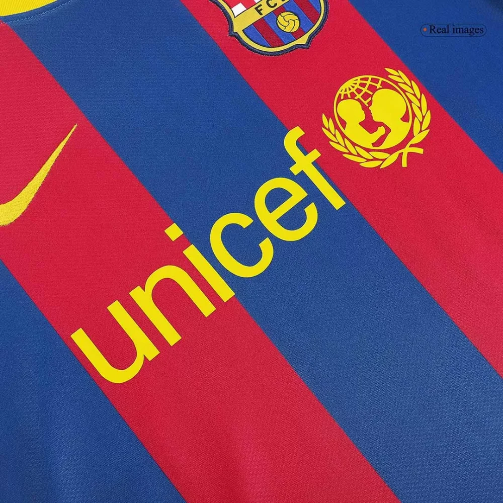 Vintage Soccer Jersey MESSI #10 Barcelona Home 2010/11 - Image 7
