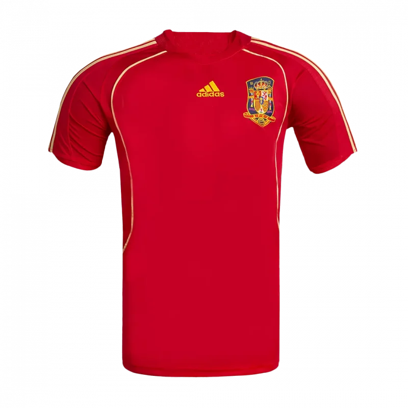 Vintage Soccer Jersey Spain Home 2008