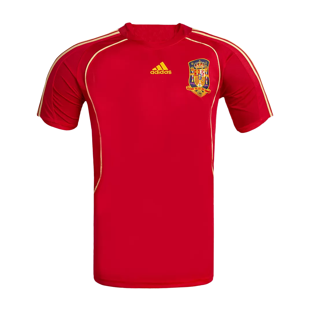 Vintage Soccer Jersey Spain Home 2008
